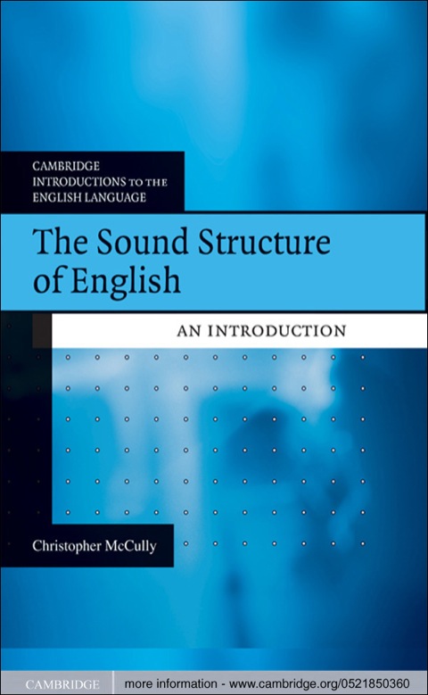 Cover image for book The Sound Structure of English