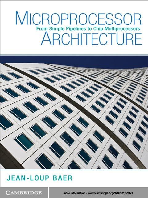 Cover image for book Microprocessor Architecture