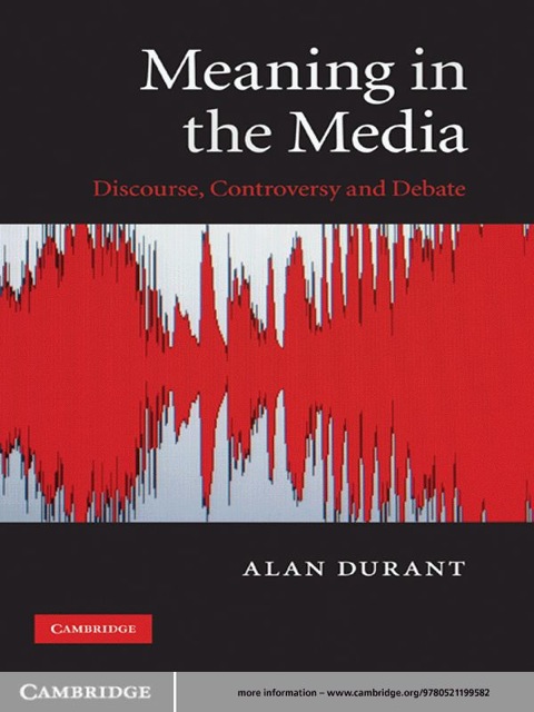 Cover image for book Meaning in the Media