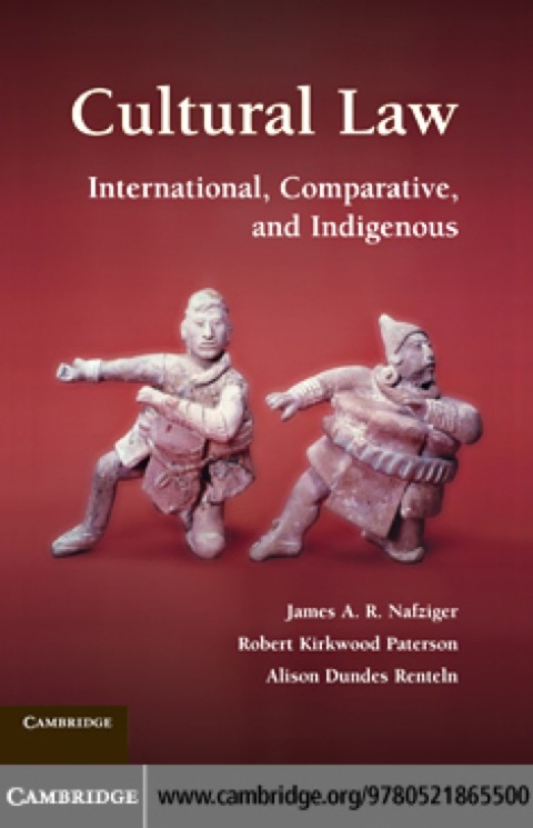 Cover image for book Cultural Law