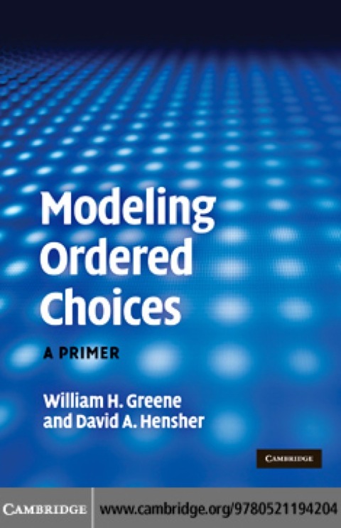 Modeling Ordered Choices 
