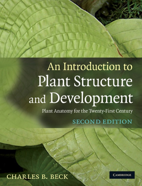 Cover image for book An Introduction to Plant Structure and Development