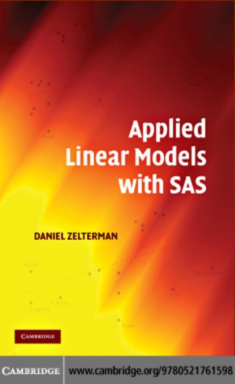 Cover image for book Applied Linear Models with SAS