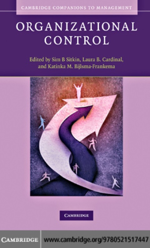 Cover image for book Organizational Control