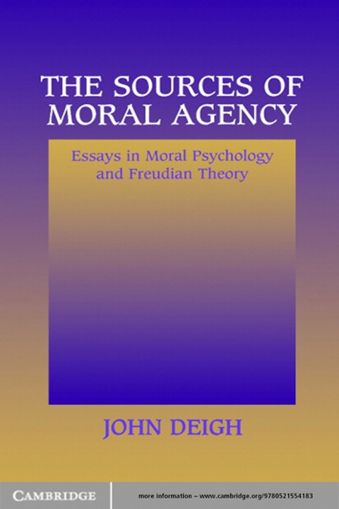 Cover image for book The Sources of Moral Agency