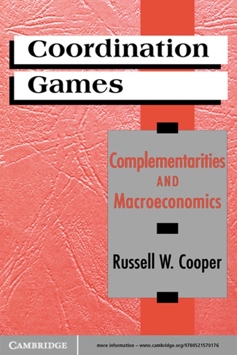 Cover image for book Coordination Games