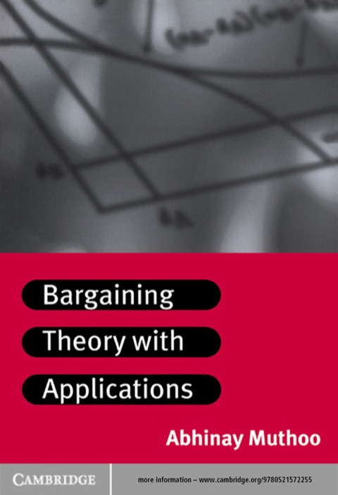 Cover image for book Bargaining Theory with Applications