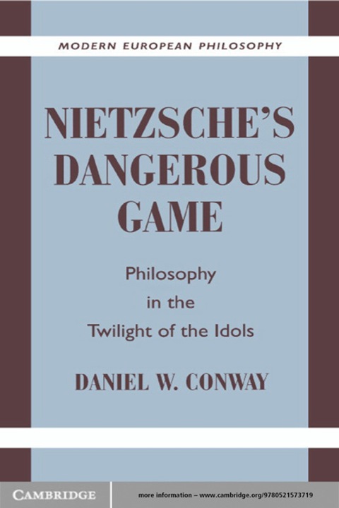 Cover image for book Nietzsche's Dangerous Game