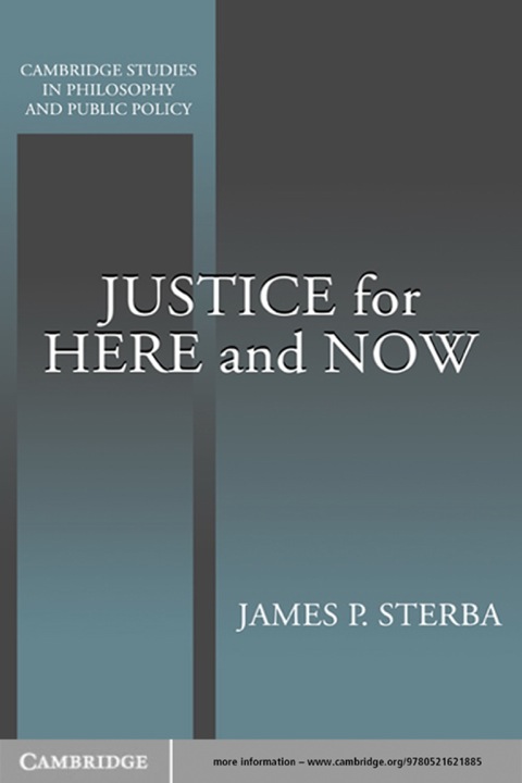 Cover image for book Justice for Here and Now