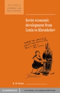 Soviet Economic Development from Lenin to Khrushchev - R. W. Davies