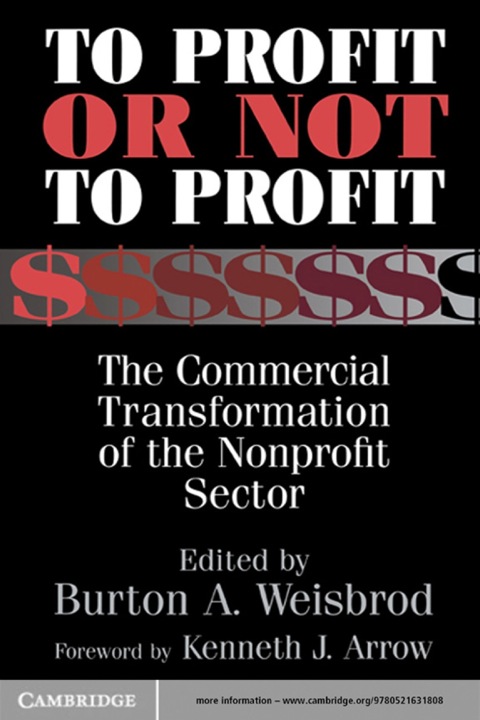 Cover image for book To Profit or Not to Profit