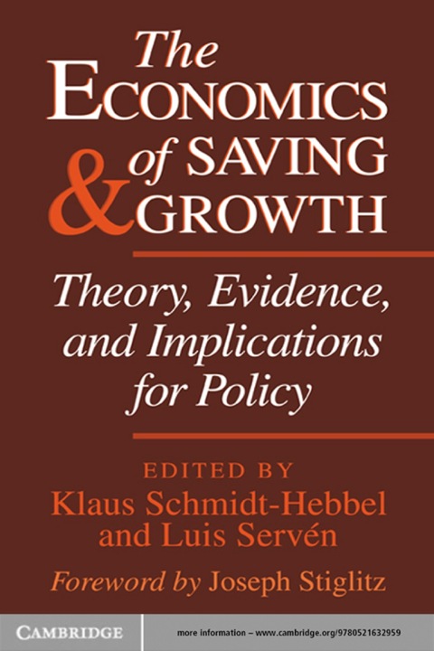 Cover image for book The Economics of Saving and Growth