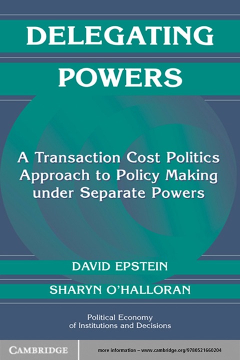 Cover image for book Delegating Powers