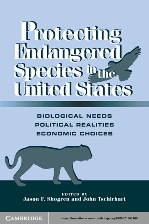 Cover image for book Protecting Endangered Species in the United States