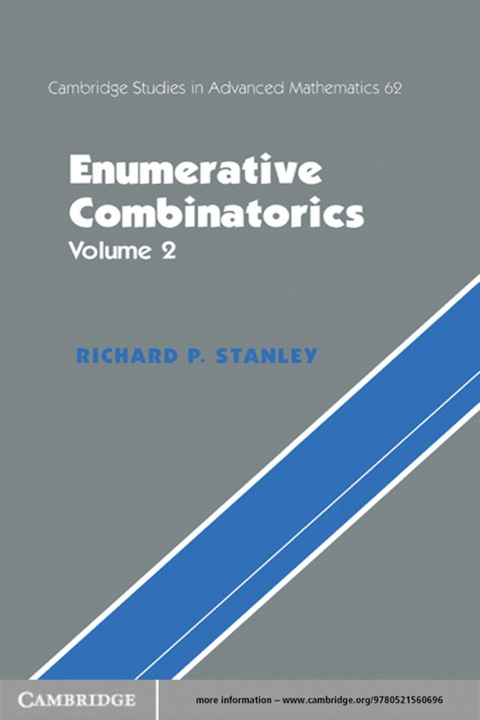 Cover image for book Enumerative Combinatorics: Volume 2