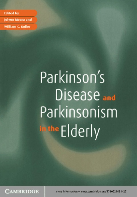 Cover image for book Parkinson's Disease and Parkinsonism in the Elderly