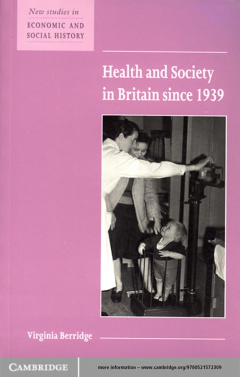 Cover image for book Health and Society in Britain since 1939