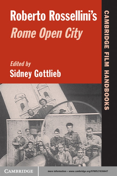 Cover image for book Roberto Rossellini's Rome Open City