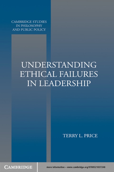 Cover image for book Understanding Ethical Failures in Leadership