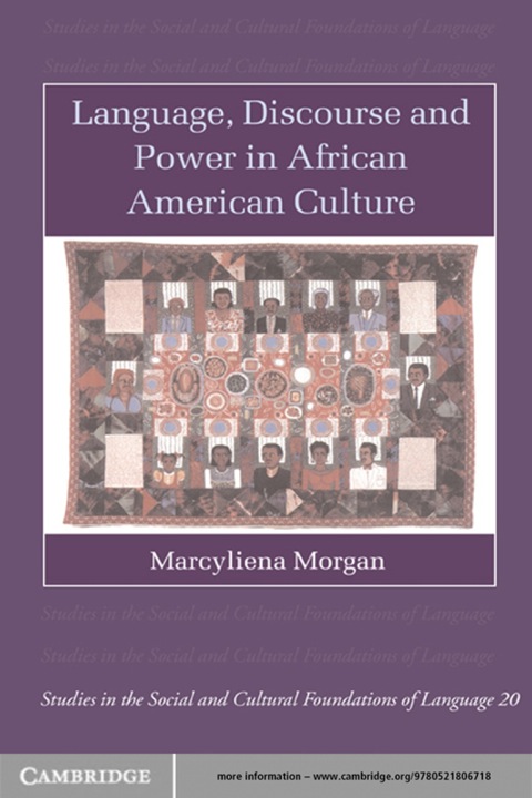 Cover image for book Language, Discourse and Power in African American Culture