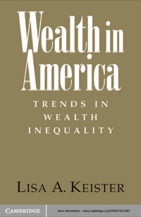 Imagen de portada: Wealth in America 1st edition 9780521621687