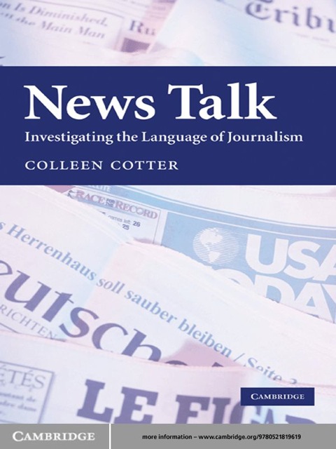 Cover image for book News Talk