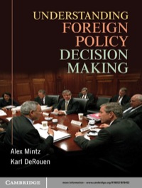 Titelbild: Understanding Foreign Policy Decision Making 1st edition 9780521876452