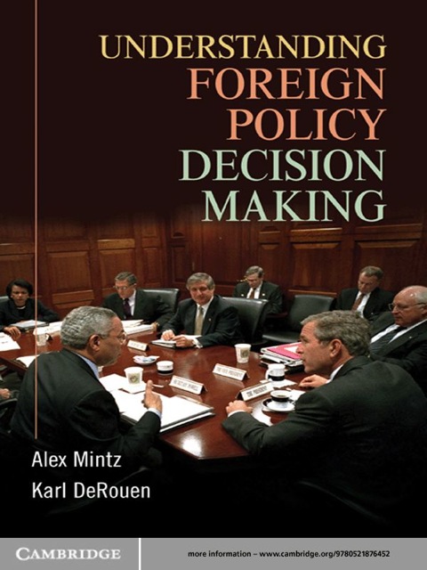 Cover image for book Understanding Foreign Policy Decision Making