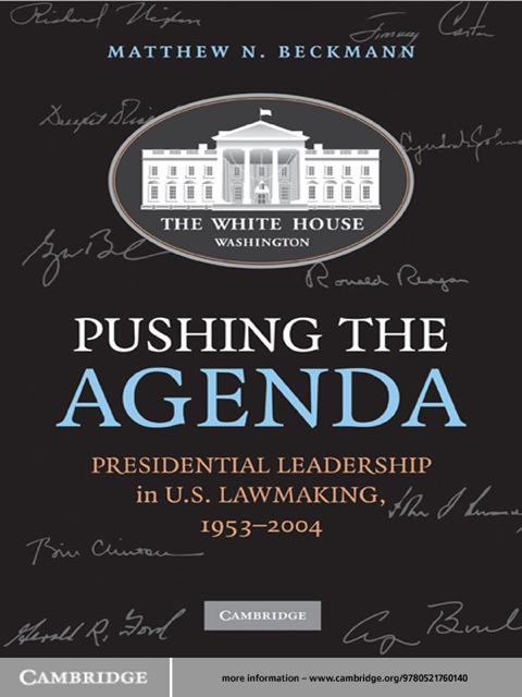 Cover image for book Pushing the Agenda