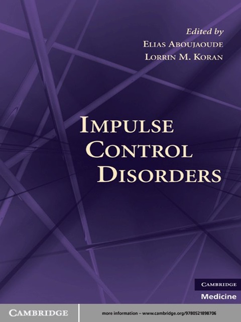 Cover image for book Impulse Control Disorders
