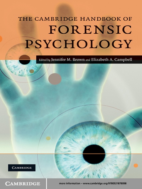 Cover image for book The Cambridge Handbook of Forensic Psychology