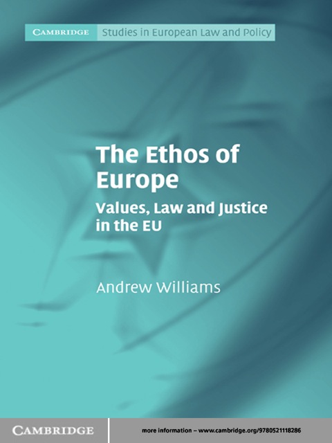 Cover image for book The Ethos of Europe