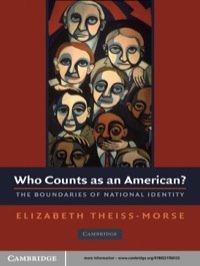Imagen de portada: Who Counts as an American? 1st edition 9780521760133