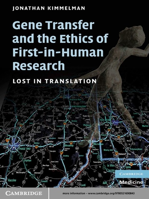 Cover image for book Gene Transfer and the Ethics of First-in-Human Research
