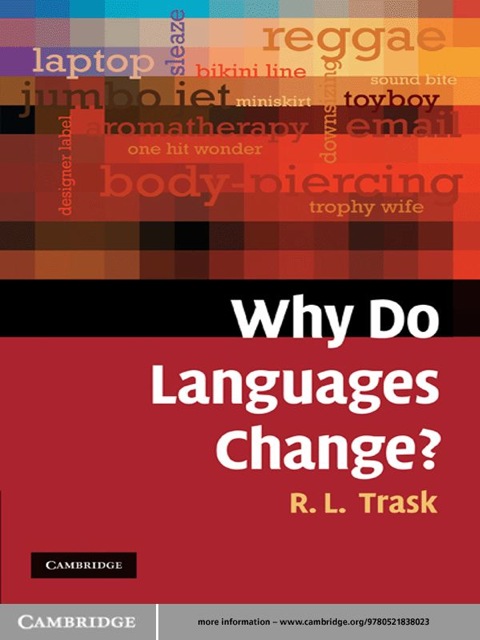 Cover image for book Why Do Languages Change?