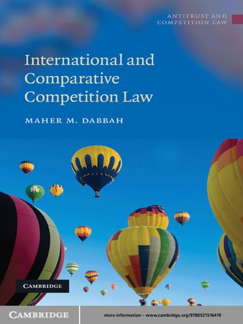 Cover image for book International and Comparative Competition Law