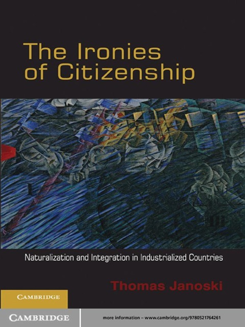 Cover image for book The Ironies of Citizenship