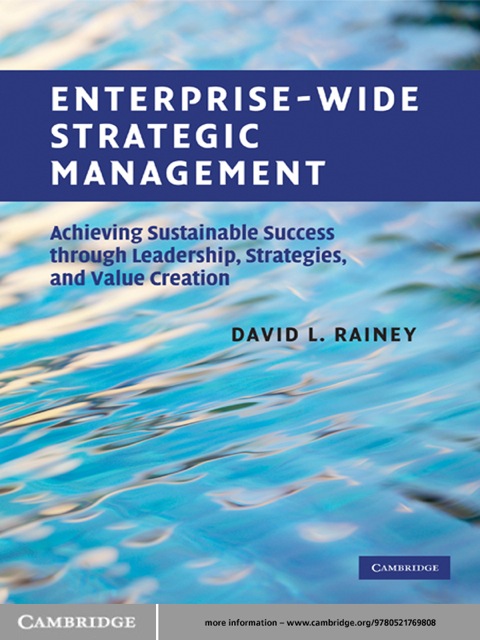 Cover image for book Enterprise-Wide Strategic Management