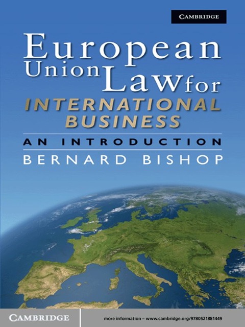 Cover image for book European Union Law for International Business
