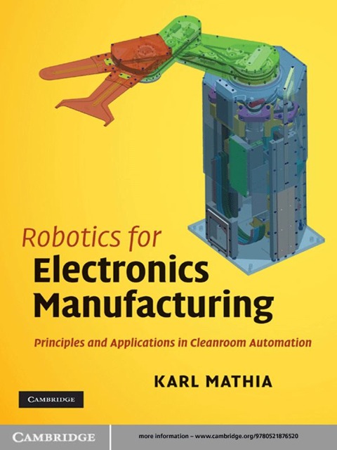 Cover image for book Robotics for Electronics Manufacturing