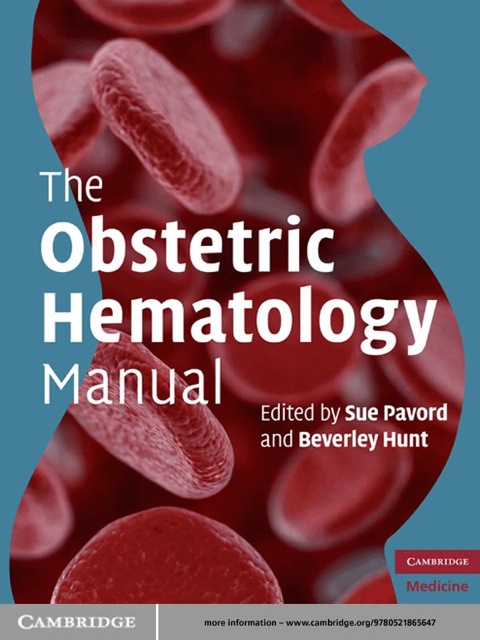 Cover image for book The Obstetric Hematology Manual