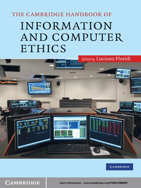 Cover image for book The Cambridge Handbook of Information and Computer Ethics