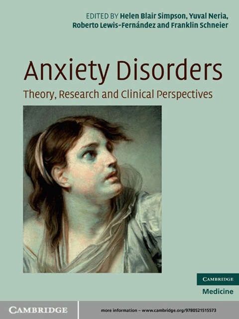 Cover image for book Anxiety Disorders