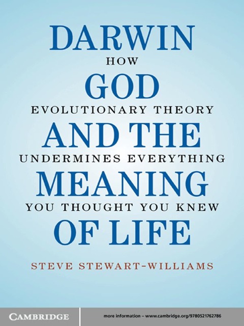 Cover image for book Darwin, God and the Meaning of Life