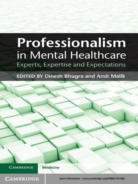 Professionalism in Mental Healthcare 