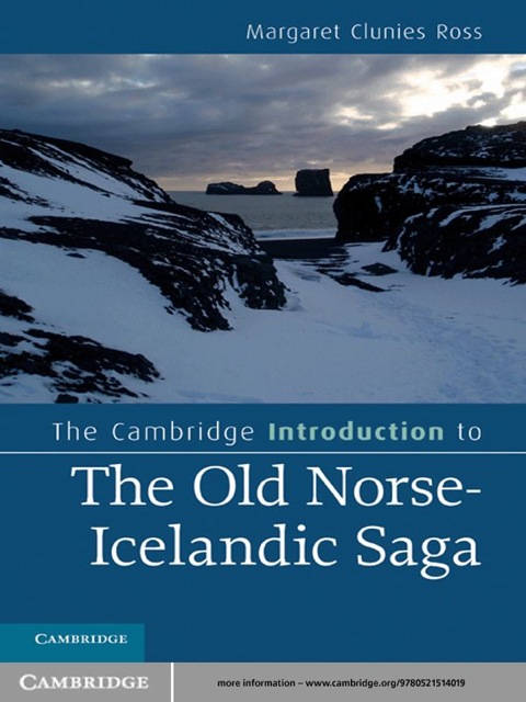 The Cambridge Introduction to the Old Norse-Icelandic Saga 