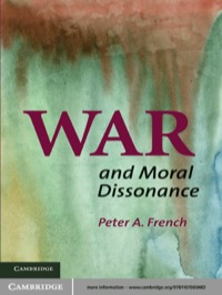 Cover image: War and Moral Dissonance 1st edition 9781107000483