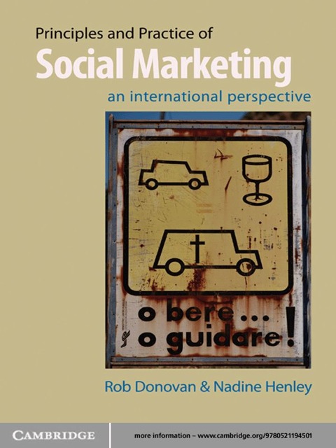 Cover image for book Principles and Practice of Social Marketing