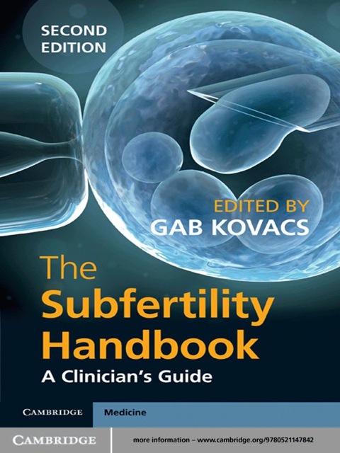 Cover image for book The Subfertility Handbook