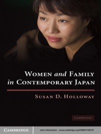 Cover image: Women and Family in Contemporary Japan 1st edition 9780521192279